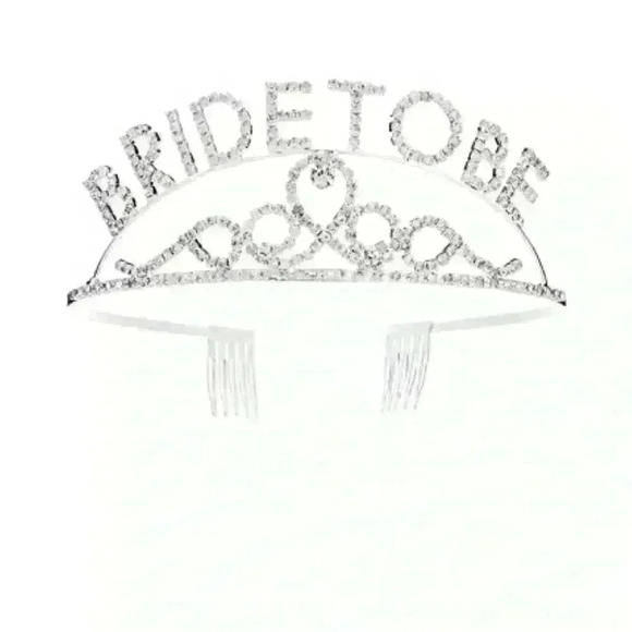 Bride To Be Tiara and Sash by Bridal Swan - Picture 4 of 6